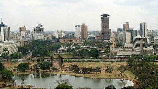 Nairobi skyline