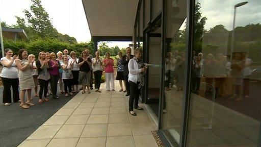 Founder Cally Cheetham officially opens the Cheetham Centre