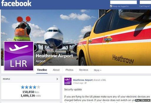 Heathrow Facebook