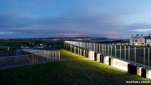 The Giant's Causeway Visitor Centre was among the beneficiaries of National Lottery money