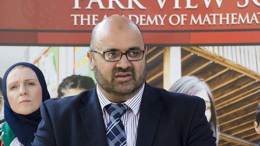 Mr Alam said the Park View Educational Trust board had been left with no choice but to step down