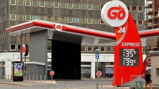 Go filling station, Belfast