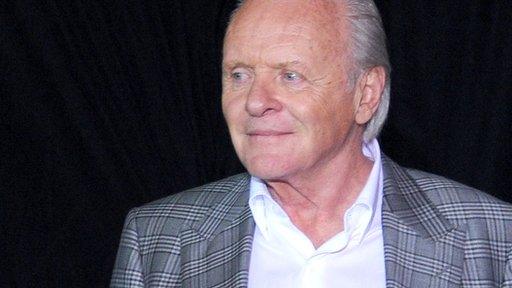 Actor Anthony Hopkins at a premier of Thor: The Dark World