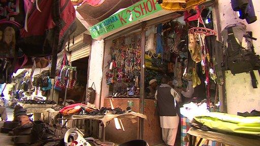 Hassan Sadpara's shop