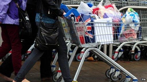 Tesco trolley