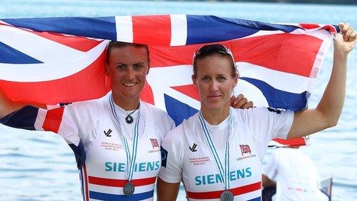 Heather Stanning (left) and Helen Glover