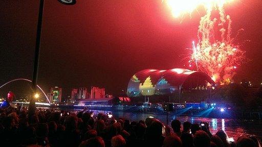 Great North Run millionth finisher ceremony