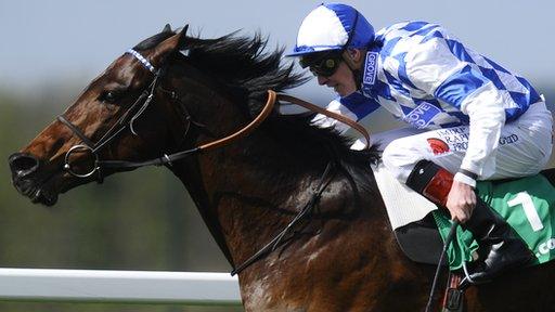 Al Kazeem, ridden by James Doyle