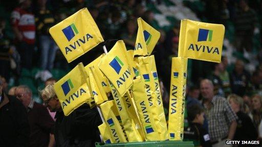 Aviva flags