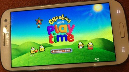 CBeebies app