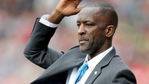 Huddersfield manager Chris Powell