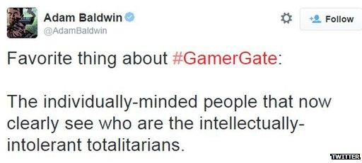 Adam Baldwin tweet