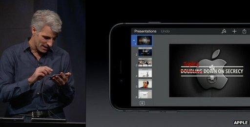 Apple presentation