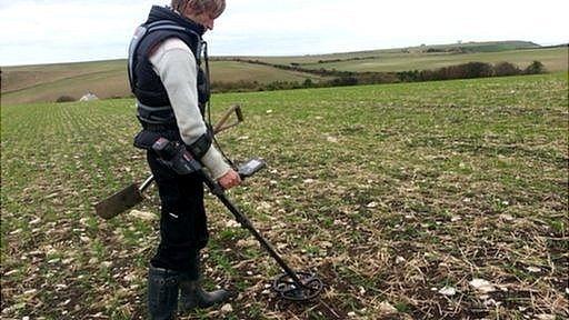 Richard Higham, metal detectorist