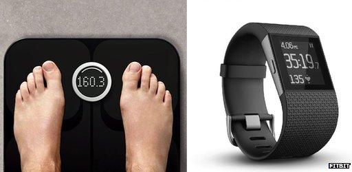 Fitbit Aria and Fitbit Surge