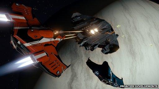 Screenshot from Elite Dangerous