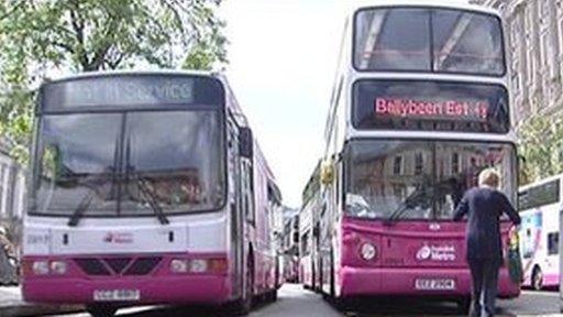 Translink buses