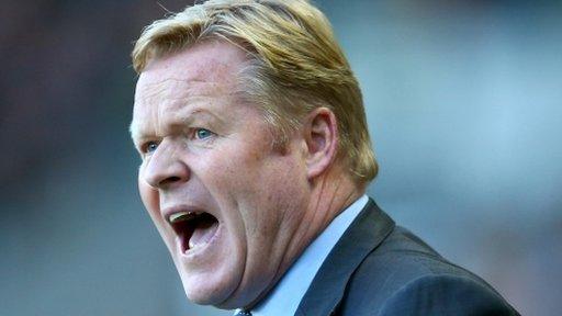 Southampton manager Ronald Koeman