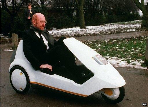 Sir Clive Sinclair and C5