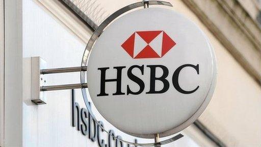 HSBC sign