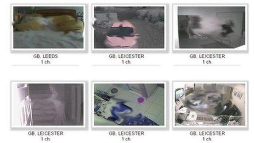 Breached webcams