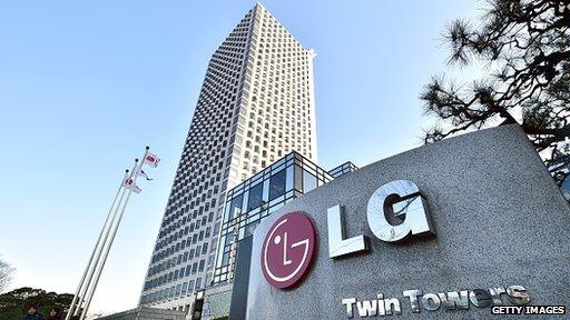 LG head quarters in Seoul
