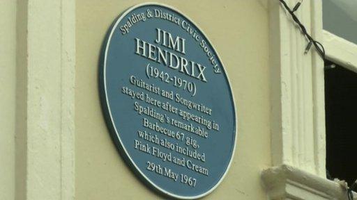 Hendrix plaque