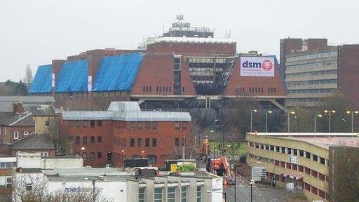 View of Greyfriars bus station