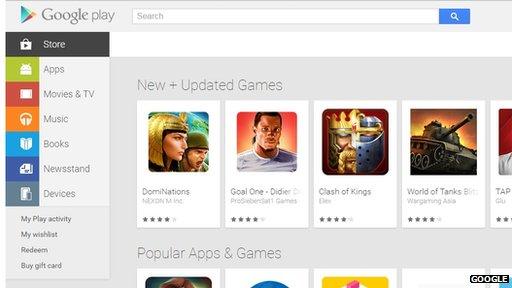 Google Play store