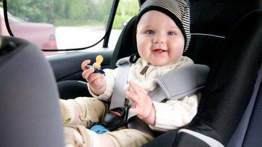 baby in car seat