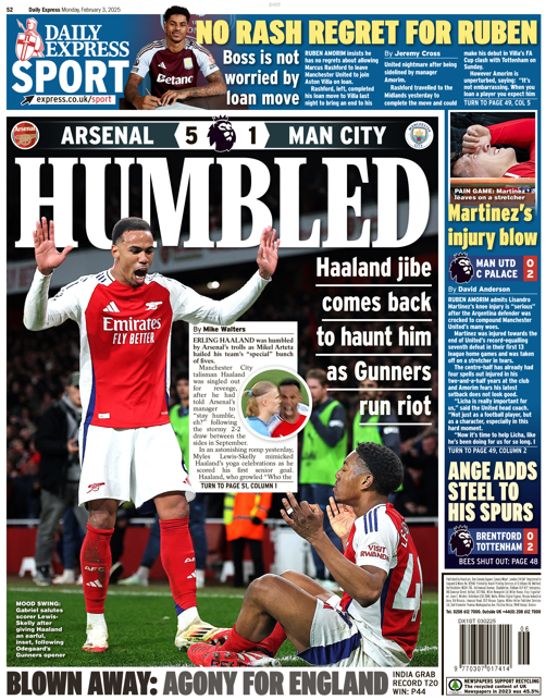 Express back page