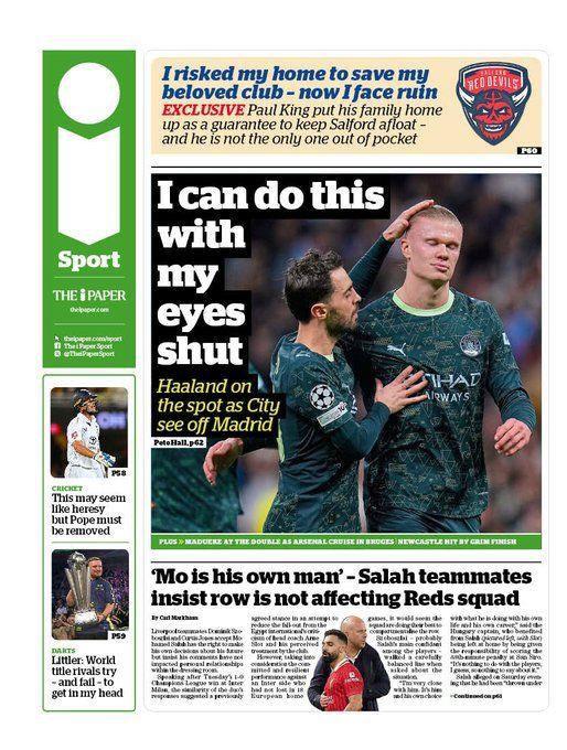 The i back page