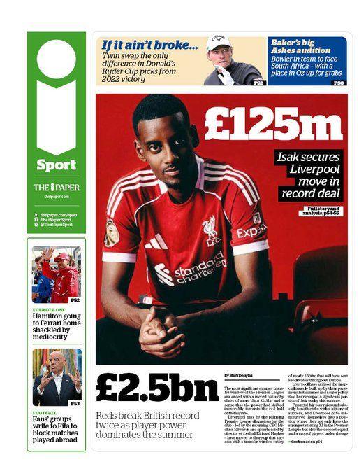 The i back page