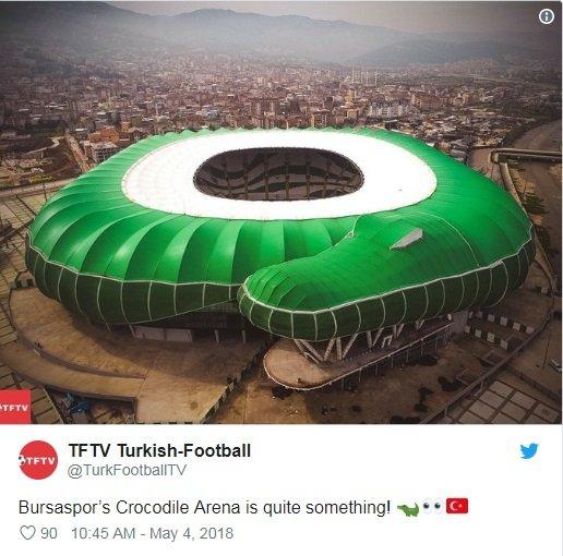 Bursaspor's Crocodile Areana