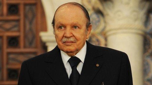 Algerian President Abdelaziz Bouteflika (file image from 15 April 2013)