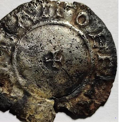 A coin of King Edgar dated 950-975AD 