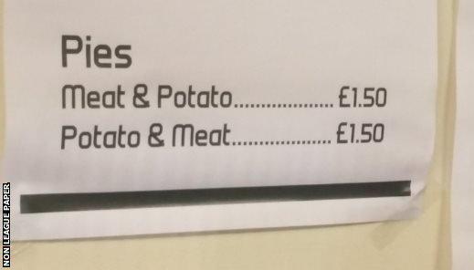 Meat and potato pies on the menu