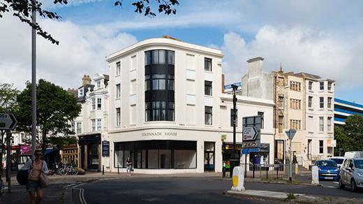 Colonnade House in Worthing