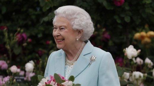 The Queen at Chelsea Flower Show