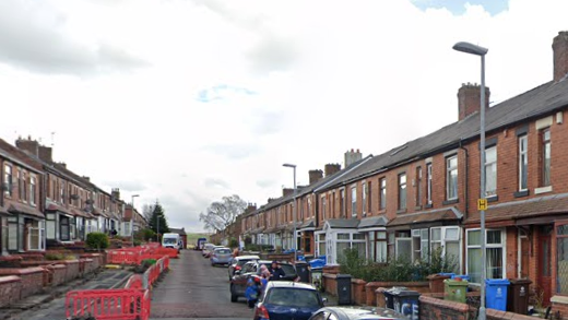 Prince Edward Avenue in Oldham