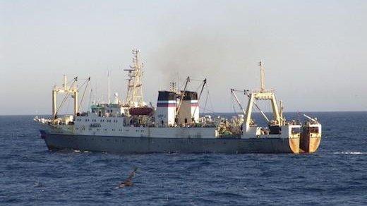 Dalniy Vostok freezer trawler, file picture