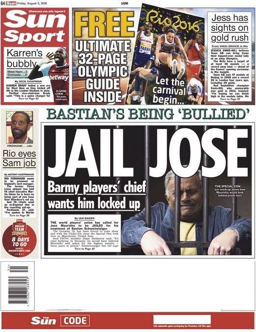 Sun back page