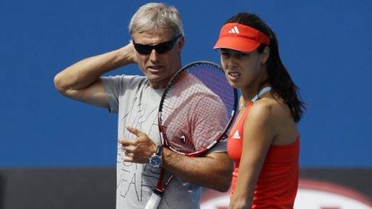 Nigeal Sears and Ana Ivanovic