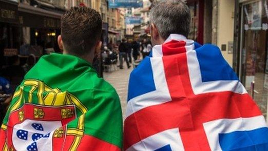 Portugal and Iceland fan