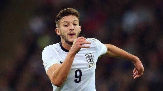 England's Adam Lallana