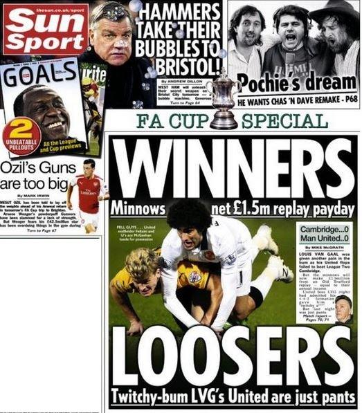 Sun back page