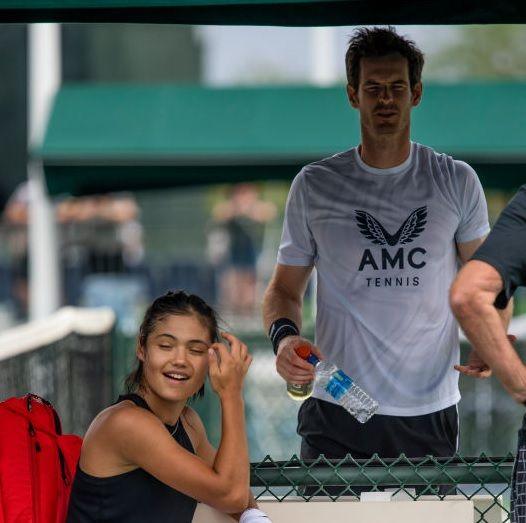 Andy Murray and Emma Raducanu.