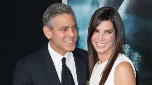 George Clooney and Sandra Bullock