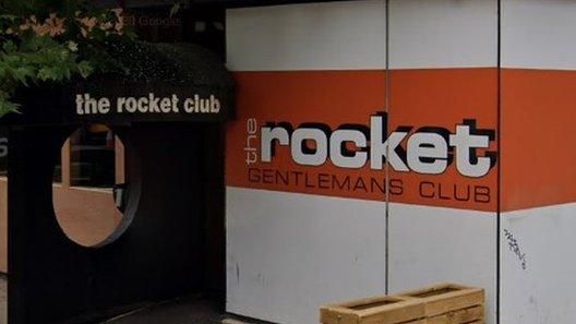 The Rocket Club entrance