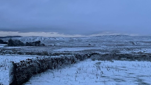 Snow near the Woodhead Pass